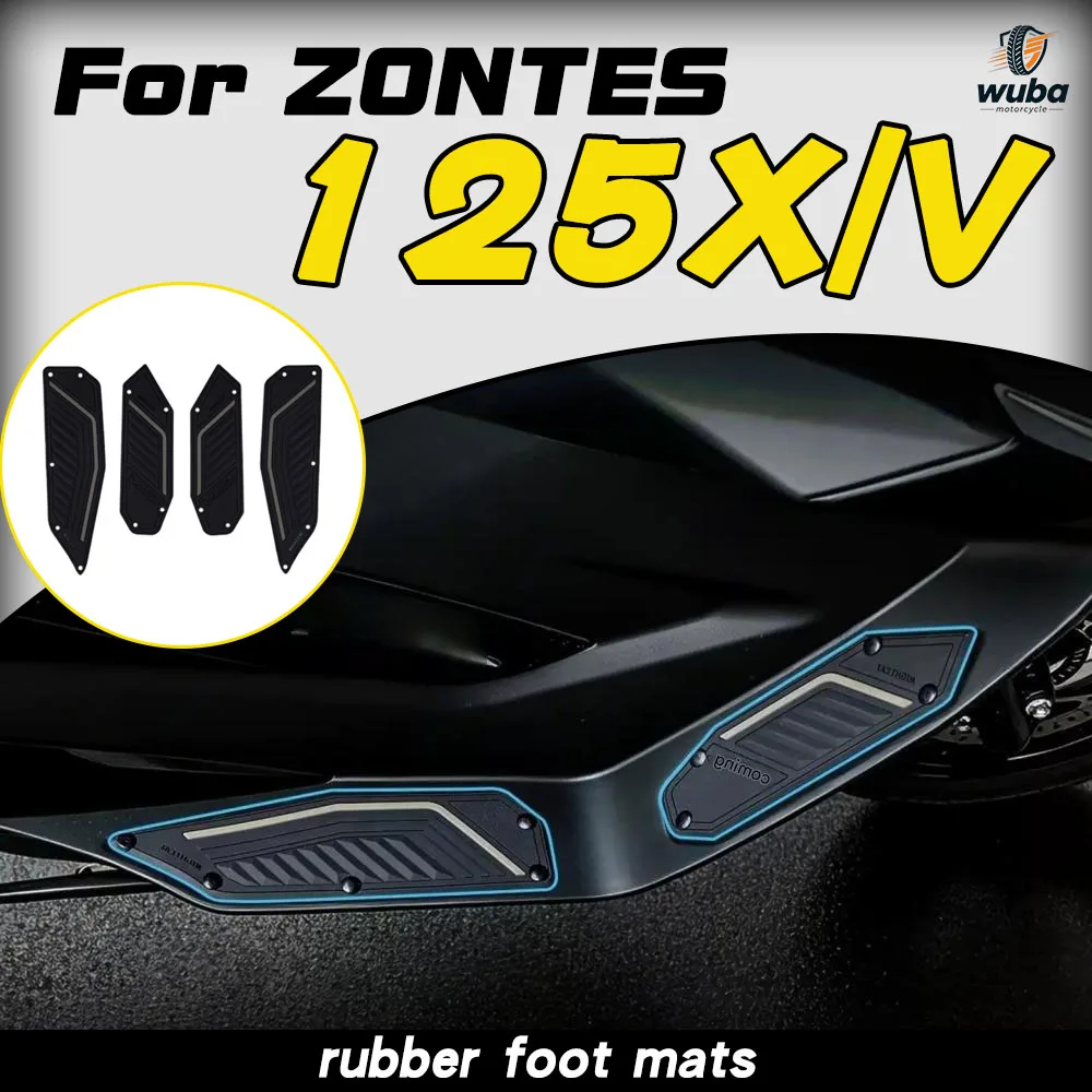 For ZONTES 125V 125X 150V/X foot pedal mats, rubber foot pedal anti-slip and wear-resistant protective pads accessories.
For ZONTES 125V 125X 150V/X foot pedal mats, rubber foot pedal anti-slip and wear-resistant protective pads accessories.