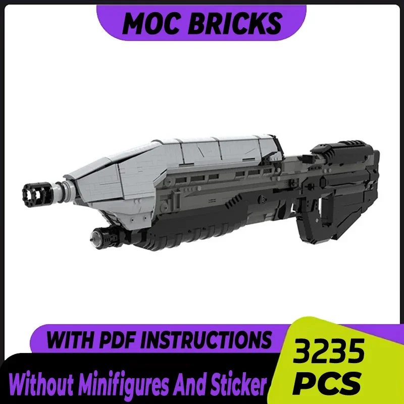Популярная модель военной игры Moc, строительные кирпичи MA5D, штурмовая винтовка, технологические блоки, подарки, рождественские игрушки, наборы «сделай сам», сборка
Популярная модель военной игры Moc, строительные кирпичи MA5D, штурмовая винтовка, технологические блоки, подарки, рождественские игрушки, наборы «сделай сам», сборка