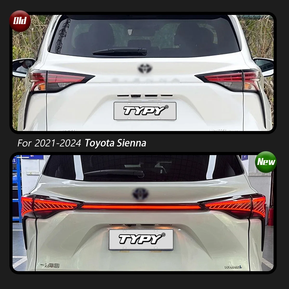 Автомобильные фары TYPY для Toyota Sienna, задний фонарь 2021-2024, светодиодный проектор, задний фонарь, дневные ходовые огни, автомобильные аксессуары
Автомобильные фары TYPY для Toyota Sienna, задний фонарь 2021-2024, светодиодный проектор, задний фонарь, дневные ходовые огни, автомобильные аксессуары
