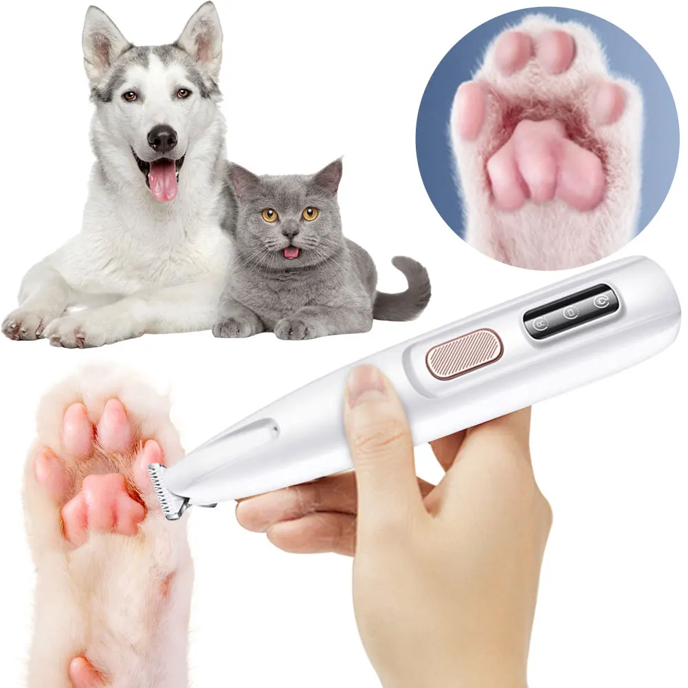 Cat Paw Trimmer Dog Grooming Clippers Waterproof Cordless Dog Paw Trimmer with LED Light Cat Clippers Low Noise Pet Supplies
Cat Paw Trimmer Dog Grooming Clippers Waterproof Cordless Dog Paw Trimmer with LED Light Cat Clippers Low Noise Pet Supplies