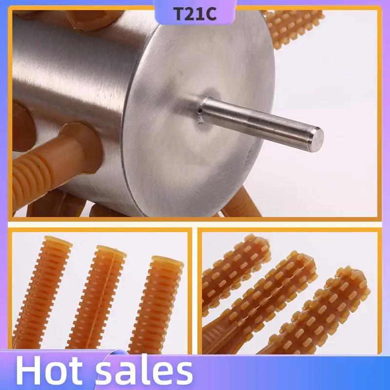 T21C Chicken Plucker Drill Attachment Chicken Plucker 18 Large Size Chicken Removal Plucker Machine
T21C Chicken Plucker Drill Attachment Chicken Plucker 18 Large Size Chicken Removal Plucker Machine
