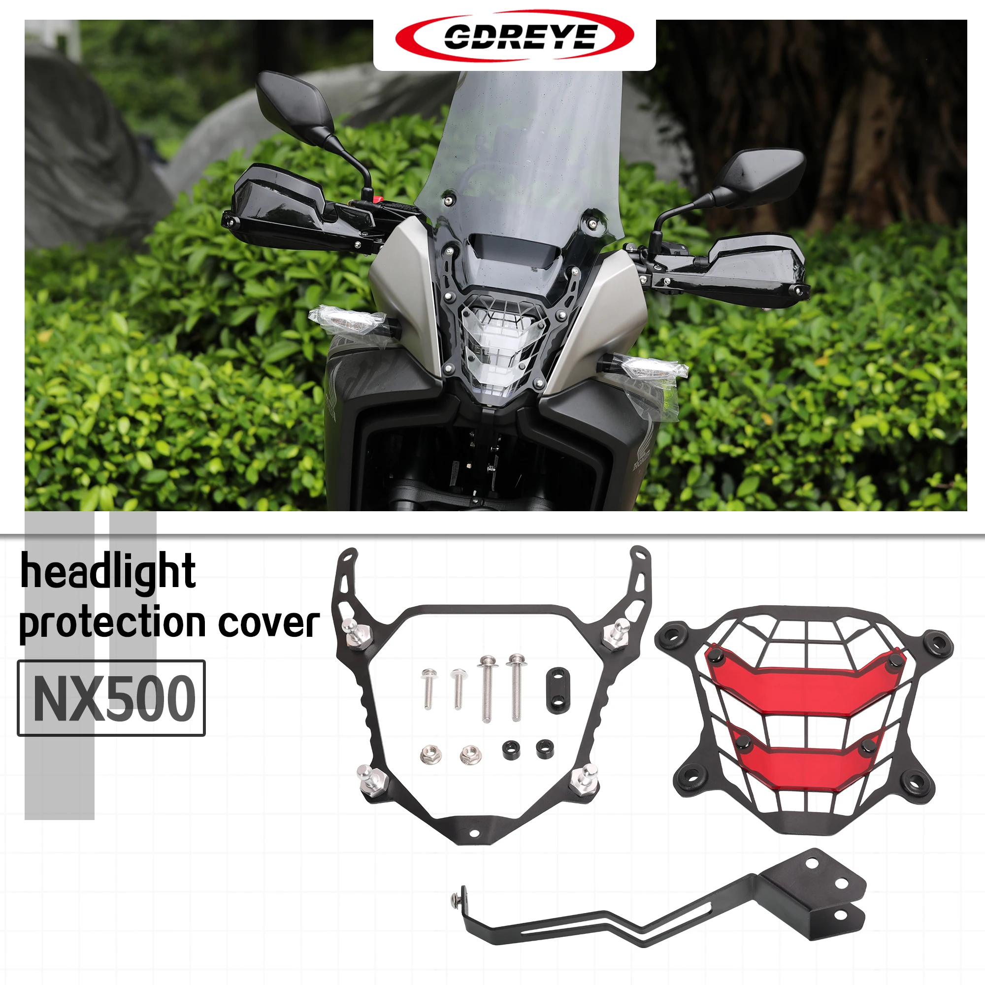 For Honda NX500 NX400 nx 500 2023 2024 nx 500 Motorcycle NX500 Headlight Head Light Guard Protector Cover Protection Grill
For Honda NX500 NX400 nx 500 2023 2024 nx 500 Motorcycle NX500 Headlight Head Light Guard Protector Cover Protection Grill