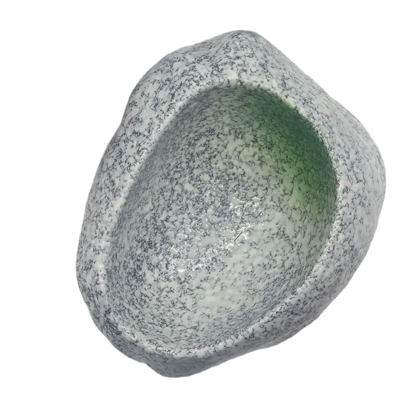 Japanese Creative Stone Bowl Ceramic Tableware Restaurant Sashimi Sushi Plate Food Decoration Dessert Bowl Home Kitchen Bowl
Japanese Creative Stone Bowl Ceramic Tableware Restaurant Sashimi Sushi Plate Food Decoration Dessert Bowl Home Kitchen Bowl