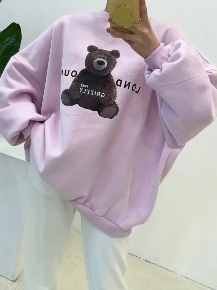 Women's Loose Fit round Ne Fce Lined Hoodie Sweatirt Comfortable Breathable Casual Streetwear Spring Autumn Winter
Women's Loose Fit round Ne Fce Lined Hoodie Sweatirt Comfortable Breathable Casual Streetwear Spring Autumn Winter