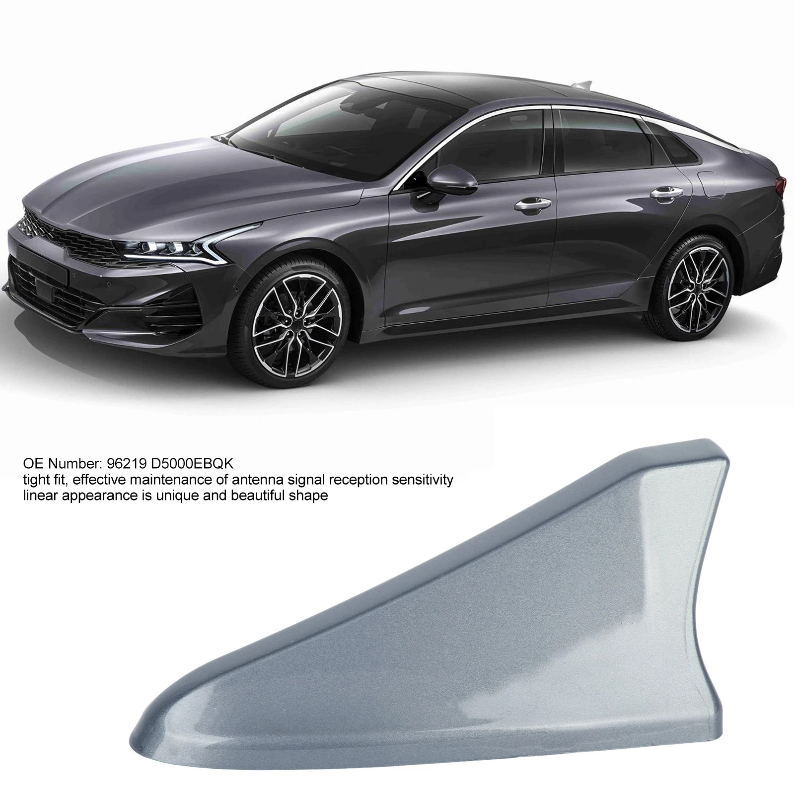 Car Shark Fin Antenna Cover 96219 D5000EBQK Roof Aerial Base Replacement for Kia Optima 2014‑2020 Auto Accessories
Car Shark Fin Antenna Cover 96219 D5000EBQK Roof Aerial Base Replacement for Kia Optima 2014‑2020 Auto Accessories