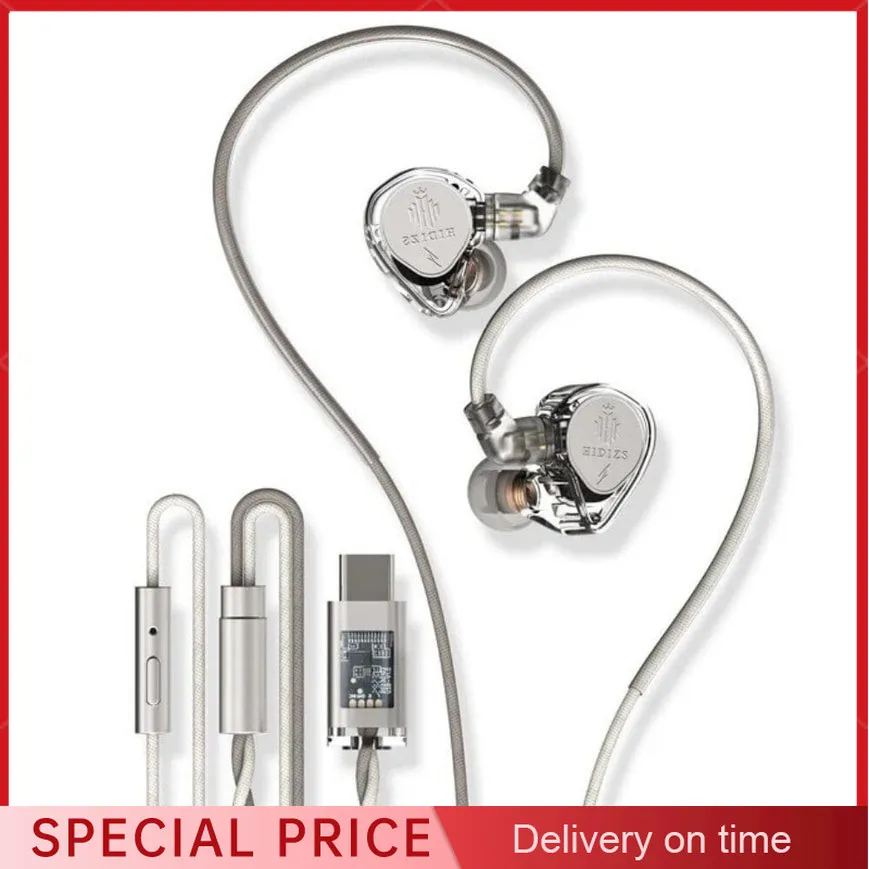 Hidizs ST2 PRO Nebula 2DD In-Ear Earphone 10mm Dual Magnetic Dynamic Driver IMEs USB-C with Mic Type-C Earphones
Hidizs ST2 PRO Nebula 2DD In-Ear Earphone 10mm Dual Magnetic Dynamic Driver IMEs USB-C with Mic Type-C Earphones