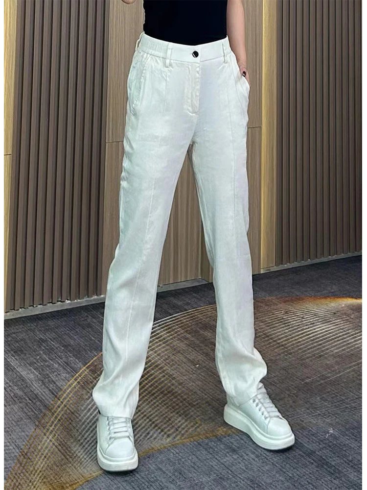 Summer 2024 Men's Comfortable Spor Wide Leg Straight Casual Pants Thin Lightweight Pure Color Drapey Luxury Long Trousers
Summer 2024 Men's Comfortable Spor Wide Leg Straight Casual Pants Thin Lightweight Pure Color Drapey Luxury Long Trousers