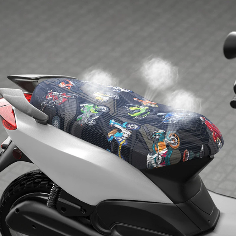 1Pcs Universal MotorcyAnti-Slip 3D Mesh Fabric Seat Cover Breathable Motorcycle Motorbike Scooter Seat Covers Cushion S/ M/L/XL
1Pcs Universal MotorcyAnti-Slip 3D Mesh Fabric Seat Cover Breathable Motorcycle Motorbike Scooter Seat Covers Cushion S/ M/L/XL