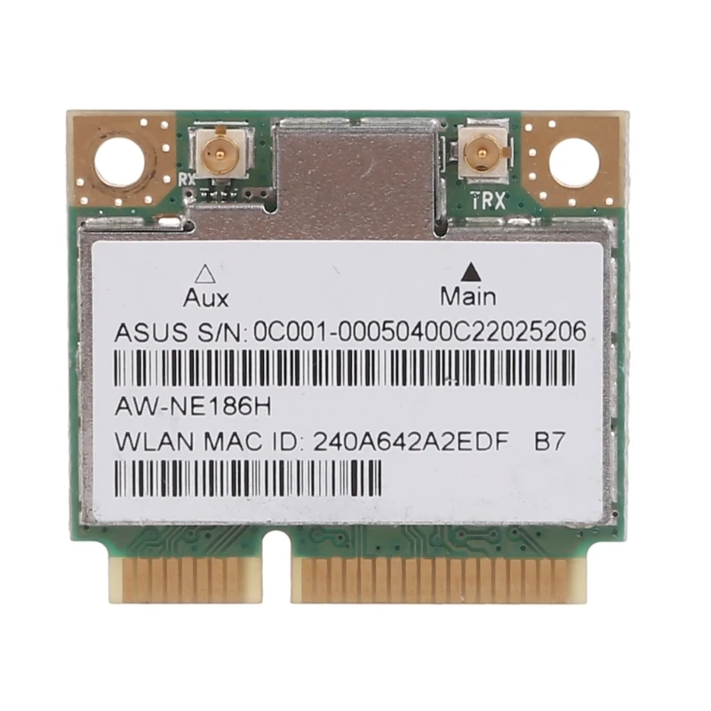 Половинная мини-карта PCIe PCIe Wireless WIFI WLAN для AzureWave AW-NE186H AW-NE195H AR9485 AR5B125
Половинная мини-карта PCIe PCIe Wireless WIFI WLAN для AzureWave AW-NE186H AW-NE195H AR9485 AR5B125
