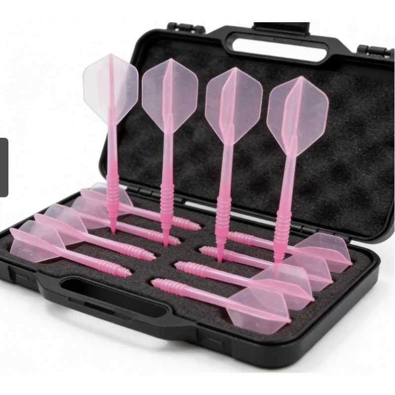 Набор из 3 прозрачных пластиковых дротиков 2BA с цельным лезвием, устойчивым к падениям, и прочным хвостовиком
Набор из 3 прозрачных пластиковых дротиков 2BA с цельным лезвием, устойчивым к падениям, и прочным хвостовиком