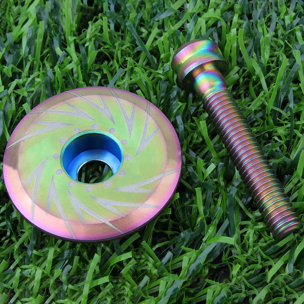 Bowl Cover 28.6Mm Titanium Alloy Headset Cap For Front Fork Mountain Road Bike Durable Lightweight Accessories Cycling
Bowl Cover 28.6Mm Titanium Alloy Headset Cap For Front Fork Mountain Road Bike Durable Lightweight Accessories Cycling
