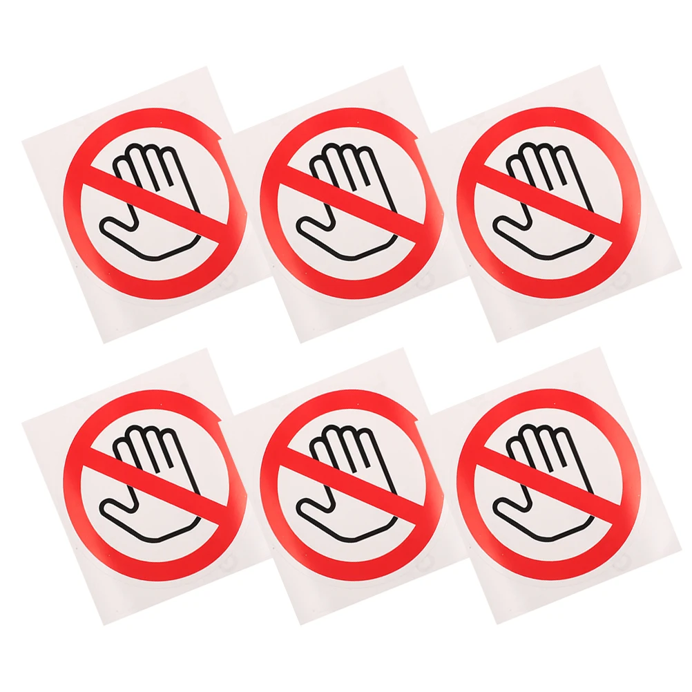 6Pcs DoNotTouchWarningSigns SafetyDecals AdhesiveStickers MachineInstrument 100mm Diameter NoFade CautionDanger Labels
6Pcs DoNotTouchWarningSigns SafetyDecals AdhesiveStickers MachineInstrument 100mm Diameter NoFade CautionDanger Labels