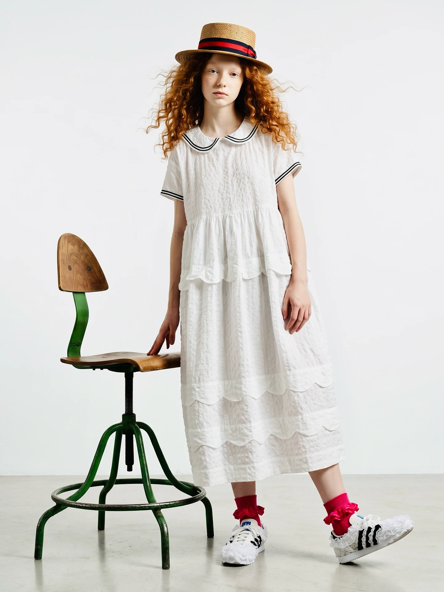imakokoni original summer fresh artistic doll collar casual cake skirt loose texture short sleeved dress for women 265530
imakokoni original summer fresh artistic doll collar casual cake skirt loose texture short sleeved dress for women 265530