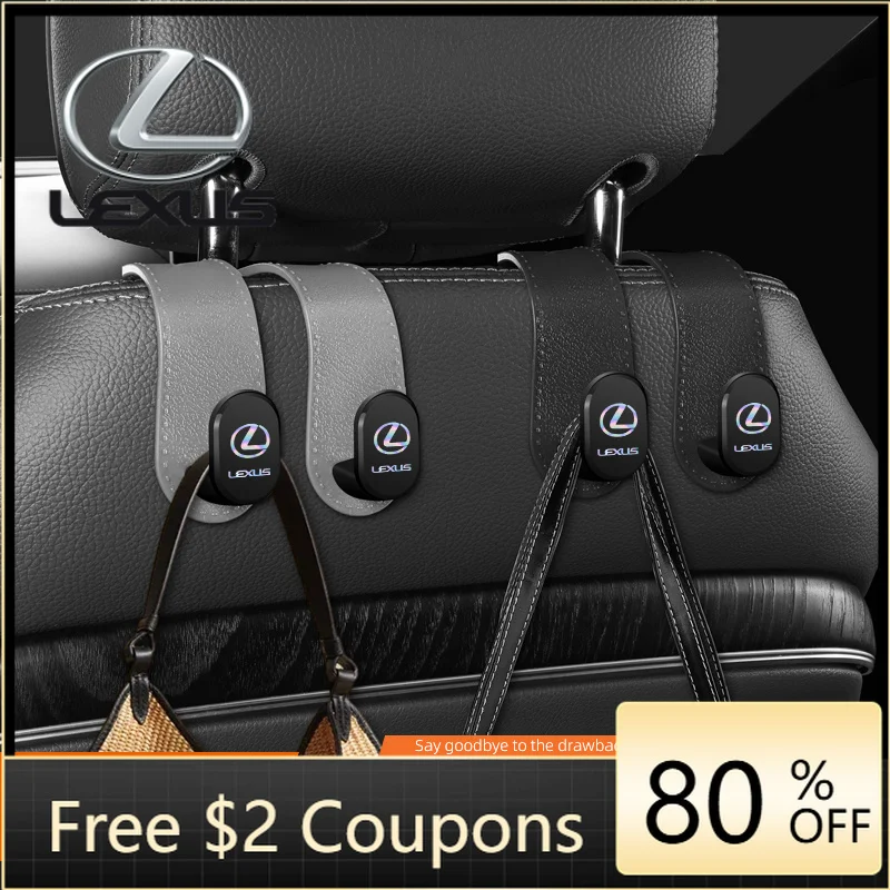 Emblems Car Seat Backrest Rubber Hook Storage Tools Accessories For Lexus FSPORT LBX NX RX 350h 450h ES UX 300e GS GX IS LS LX C
Emblems Car Seat Backrest Rubber Hook Storage Tools Accessories For Lexus FSPORT LBX NX RX 350h 450h ES UX 300e GS GX IS LS LX C