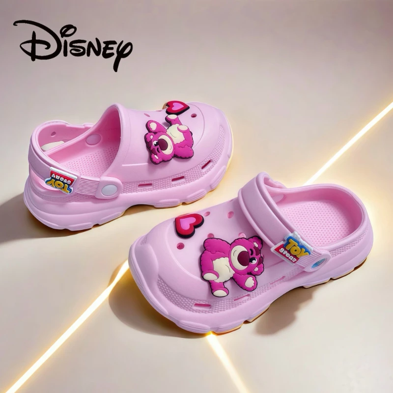 Diseny Sandals Cartoon EVA Summer Shoes For Children Thick Bottom Breathable Pink White Beach shoes Sandals Size 30-40
Diseny Sandals Cartoon EVA Summer Shoes For Children Thick Bottom Breathable Pink White Beach shoes Sandals Size 30-40