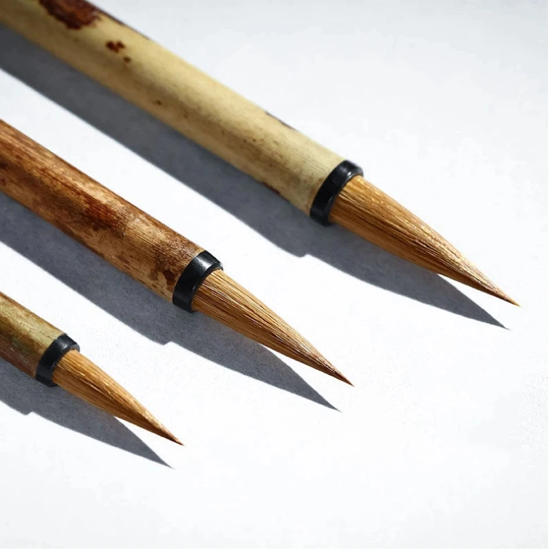 Running Script Weasel Hair Calligraphy Brush Set Copy Scriptures Small Regular Script Brush Calligraphy Drawing Art Outline Pen
Running Script Weasel Hair Calligraphy Brush Set Copy Scriptures Small Regular Script Brush Calligraphy Drawing Art Outline Pen