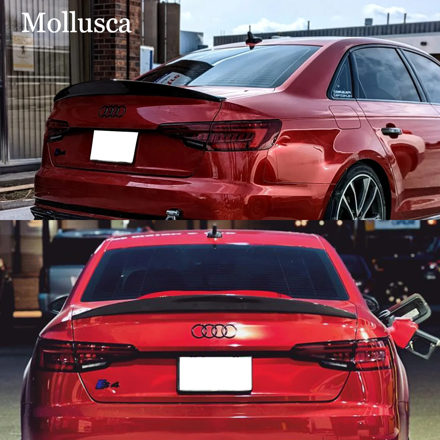 For AUDI A4 S4 B9 B9.5 Sedan HK Style Carbon Fiber Rear Spoiler Trunk Wing 2016-2023
For AUDI A4 S4 B9 B9.5 Sedan HK Style Carbon Fiber Rear Spoiler Trunk Wing 2016-2023