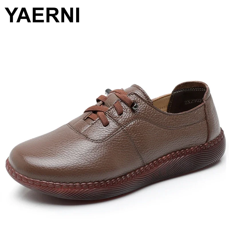 Best-selling High Quality Genuine Leather Shoes Women Flats Shoes Casual Sneakers Soft Sole Comfortable Woman's Shoes
Best-selling High Quality Genuine Leather Shoes Women Flats Shoes Casual Sneakers Soft Sole Comfortable Woman's Shoes