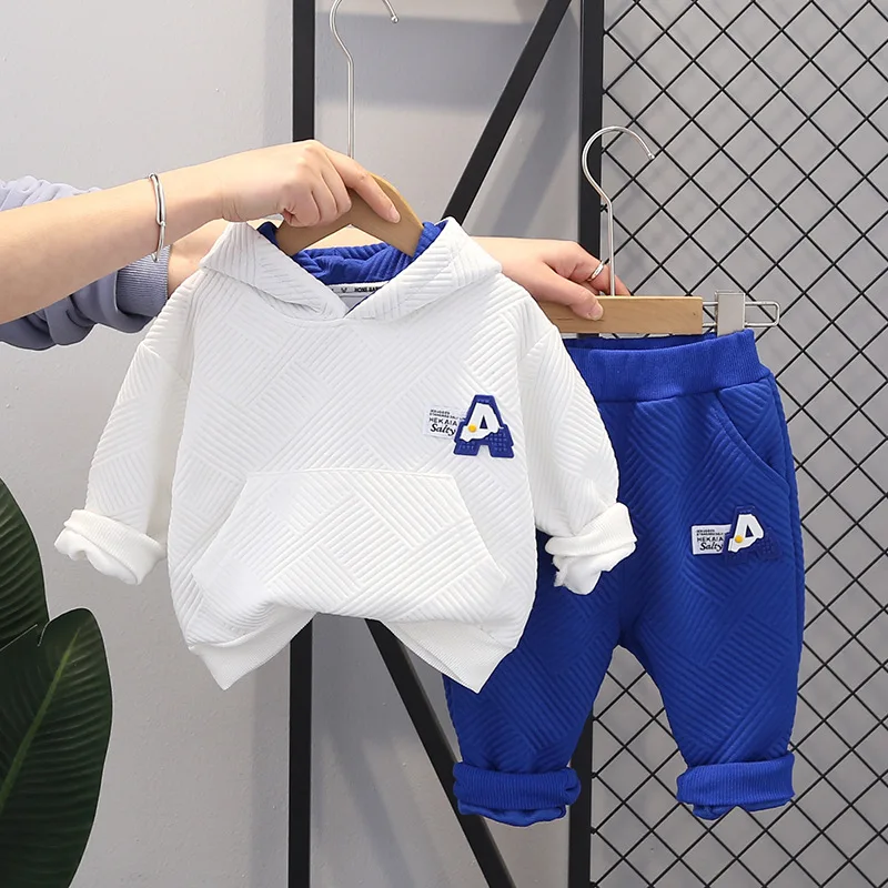 Boys Clothes Sets 2024 Spring Autumn Children Cotton Hoodies Pants 2pcs Tracksuits For Baby 1 To 5 Years Kids Sports Suit Outfit
Boys Clothes Sets 2024 Spring Autumn Children Cotton Hoodies Pants 2pcs Tracksuits For Baby 1 To 5 Years Kids Sports Suit Outfit