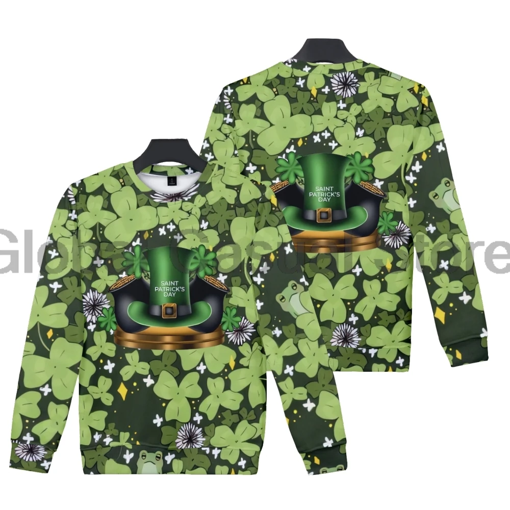 St.Patrick's Day Sweatshirt Long-Sleeved Crewneck Pullover Man/Woman Streetwear Fashion Pullover Fashion Casual Sweatshirt
St.Patrick's Day Sweatshirt Long-Sleeved Crewneck Pullover Man/Woman Streetwear Fashion Pullover Fashion Casual Sweatshirt