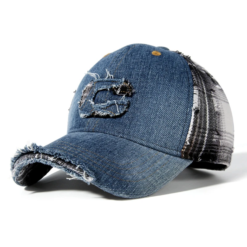 Unisex All-Season Fashion Baseball Cap - Versatile Distressed Plaid Cotton-Poly Hat (57-59cm) with Patchwork
Unisex All-Season Fashion Baseball Cap - Versatile Distressed Plaid Cotton-Poly Hat (57-59cm) with Patchwork