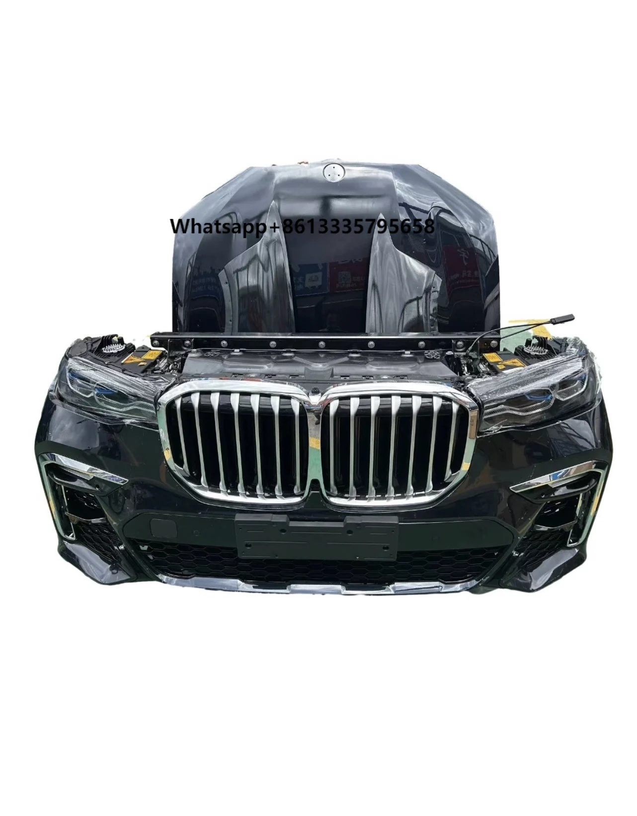 Used ABS Front Bumper Grille Radiator Headlight Hood Auto Parts Kit for X7 G07 Replacement Purpose
Used ABS Front Bumper Grille Radiator Headlight Hood Auto Parts Kit for X7 G07 Replacement Purpose
