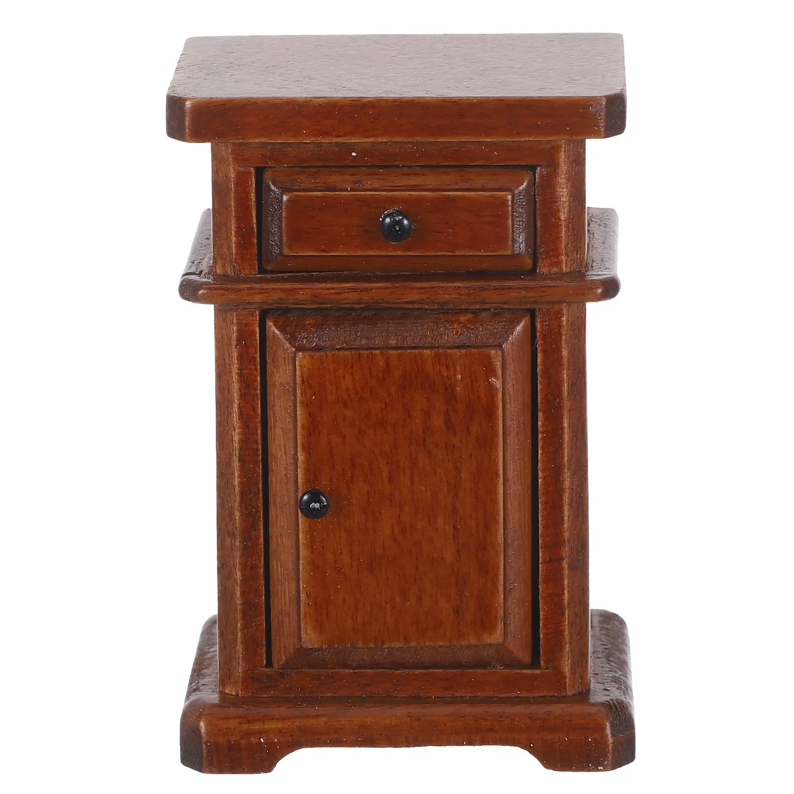 Dollhouse Nightstand 1:12 Scale Miniature Wooden Bedroom Furniture Solid Wood Bedside Table Vintage Sideboard Mini Room
Dollhouse Nightstand 1:12 Scale Miniature Wooden Bedroom Furniture Solid Wood Bedside Table Vintage Sideboard Mini Room