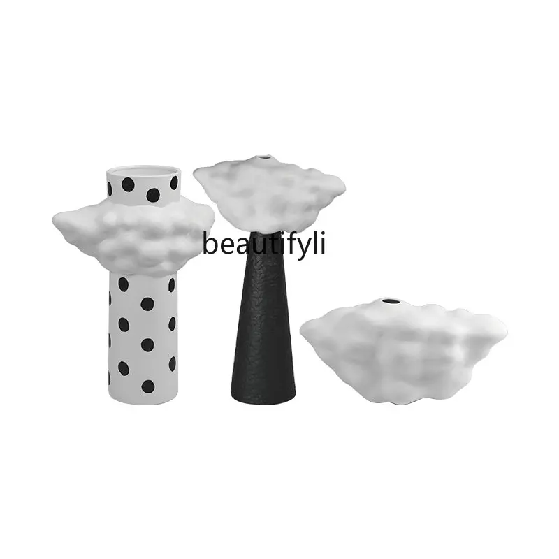 LBX Nordic Minimalist Ceramic Vase Decoration Modern Sample Room Living Room Entrance Home Decoration Flower Container
LBX Nordic Minimalist Ceramic Vase Decoration Modern Sample Room Living Room Entrance Home Decoration Flower Container