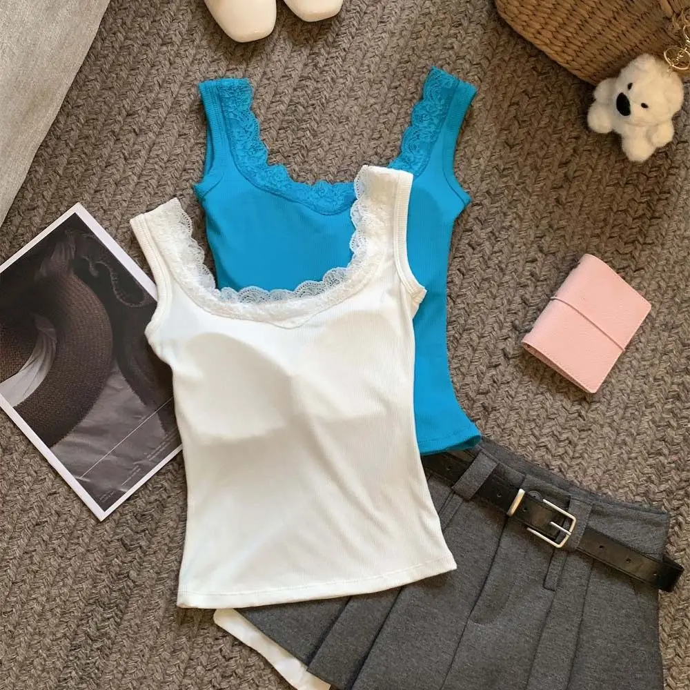 Mesh Flower Y2k Lace Crop Top Spicy Girl Style Bow Women's Sleeveless Vest Undershirt Streetwear Camisole with Chest Pad Female
Mesh Flower Y2k Lace Crop Top Spicy Girl Style Bow Women's Sleeveless Vest Undershirt Streetwear Camisole with Chest Pad Female