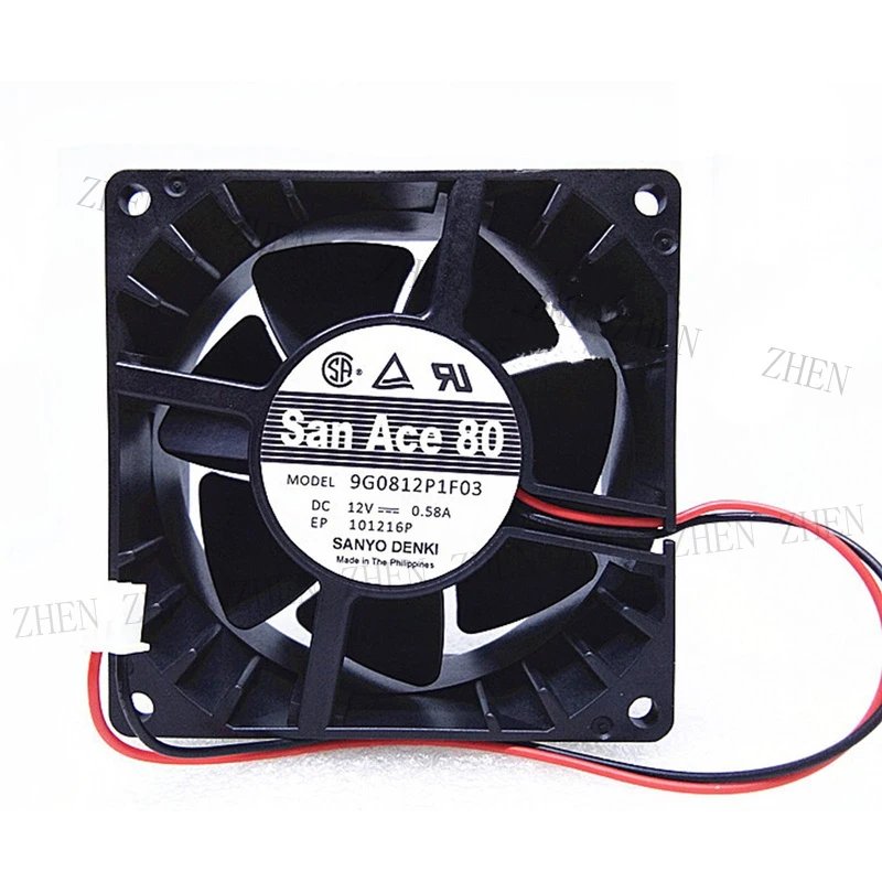S New 9G0812P1F03 12V 0.58A cooling fan For SANYO
S New 9G0812P1F03 12V 0.58A cooling fan For SANYO
