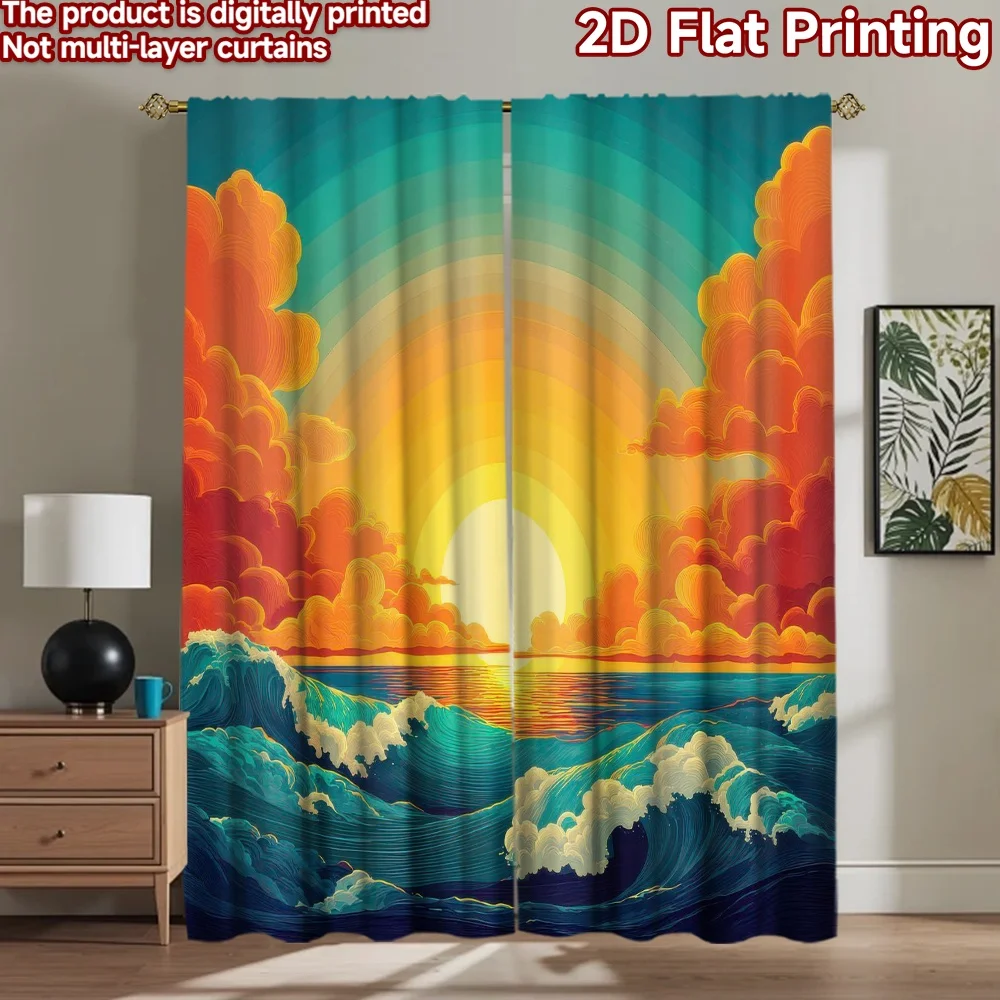 1pc 2D flat Photography Backdrop Popular Photography Scene Banner Colorful Ocean Sunset Waves 100% Polyester Festive Wall Decor
1pc 2D flat Photography Backdrop Popular Photography Scene Banner Colorful Ocean Sunset Waves 100% Polyester Festive Wall Decor
