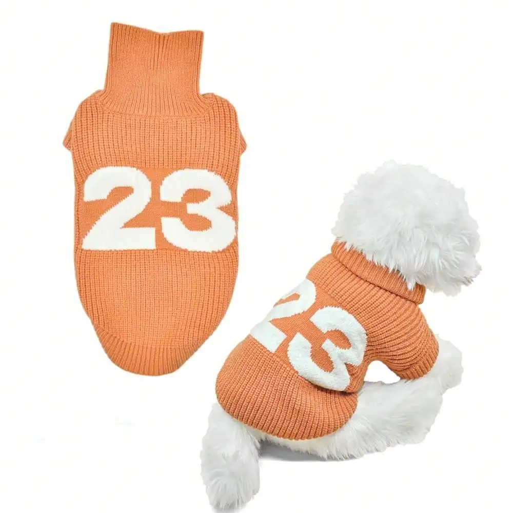 Dog Sweaters For Small Dogs Glow In The Dark Small Dog Sweater, Soft Lightweight Warm Turtleneck Pet Shirt For Small Medium Dogs Cats, Orange 23 Nighttime Walks
Dog Sweaters For Small Dogs Glow In The Dark Small Dog Sweater, Soft Lightweight Warm Turtleneck Pet Shirt For Small Medium Dogs Cats, Orange 23 Nighttime Walks