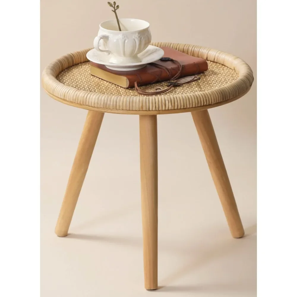 Круглый журнальный столик из ротанга в стиле бохо, приставной столик середины века для декора балкона в гостиной, спальне
Круглый журнальный столик из ротанга в стиле бохо, приставной столик середины века для декора балкона в гостиной, спальне