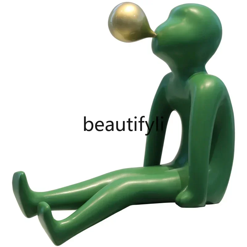 Character sculpture cartoon doll hotel club shopping mall model room modern light luxury living room ornament
Character sculpture cartoon doll hotel club shopping mall model room modern light luxury living room ornament