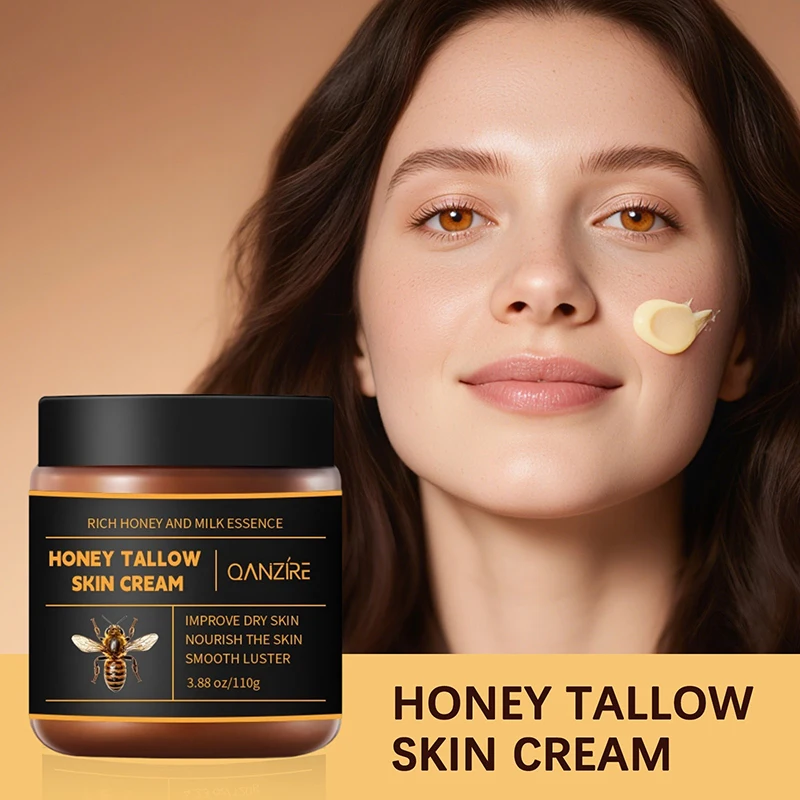 Natural Honey Tallow Butter Moisturizing Cream Nourishing Face Body Cream Dry Sensitive Skin Deep Hydration Gentle No Irritating
Natural Honey Tallow Butter Moisturizing Cream Nourishing Face Body Cream Dry Sensitive Skin Deep Hydration Gentle No Irritating