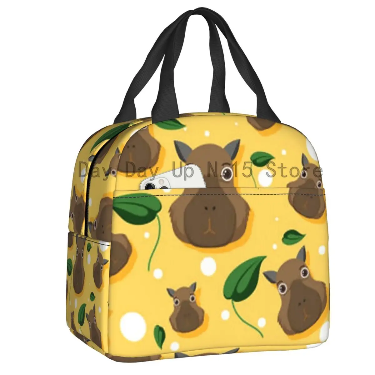 Capybara Orange Portable Lunch Boxes Women Waterproof Animal Pet Cooler Thermal Food Insulated Lunch Bag Kids School Children
Capybara Orange Portable Lunch Boxes Women Waterproof Animal Pet Cooler Thermal Food Insulated Lunch Bag Kids School Children