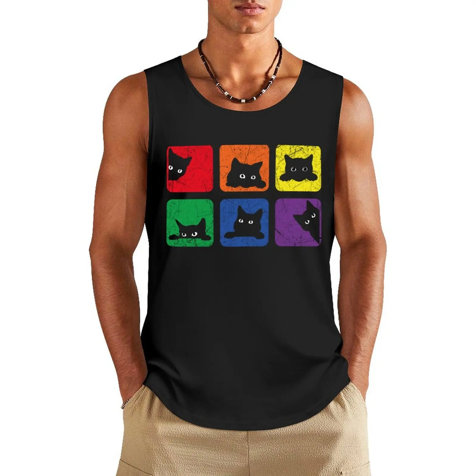 Funny Cats, Pride Cat Lover, Lgbt Cat Lover, LGBTQ Purride Tank Top gym training accessories Vest
Funny Cats, Pride Cat Lover, Lgbt Cat Lover, LGBTQ Purride Tank Top gym training accessories Vest