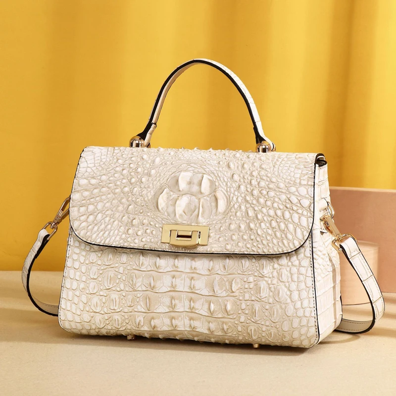 Women's handbag Women Genuine Leather Bag Crocodile skin Women's bags luxury designer handbag Women Leather Handbag Brand women
Women's handbag Women Genuine Leather Bag Crocodile skin Women's bags luxury designer handbag Women Leather Handbag Brand women