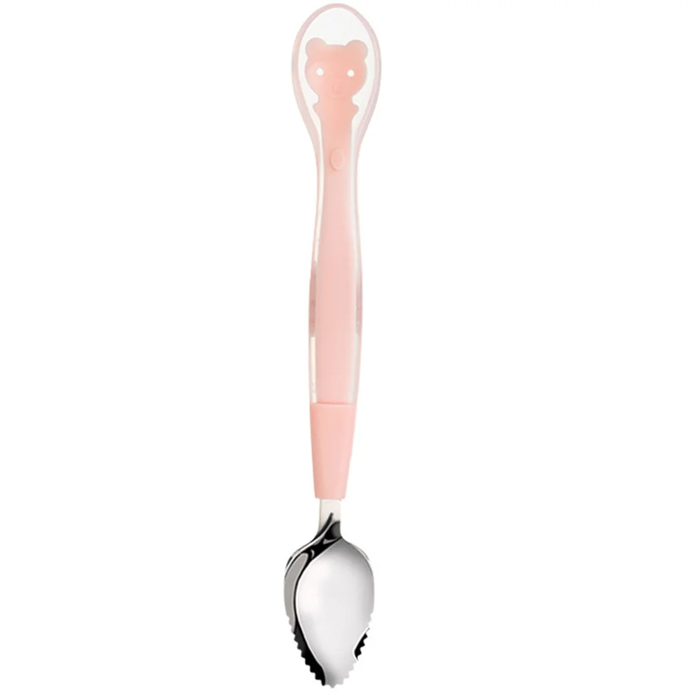 Food Supplement Spoon Baby Silicone Kids Training Tableware Double Head Fruit Feeding Tools for Citrus Scraping Child
Food Supplement Spoon Baby Silicone Kids Training Tableware Double Head Fruit Feeding Tools for Citrus Scraping Child
