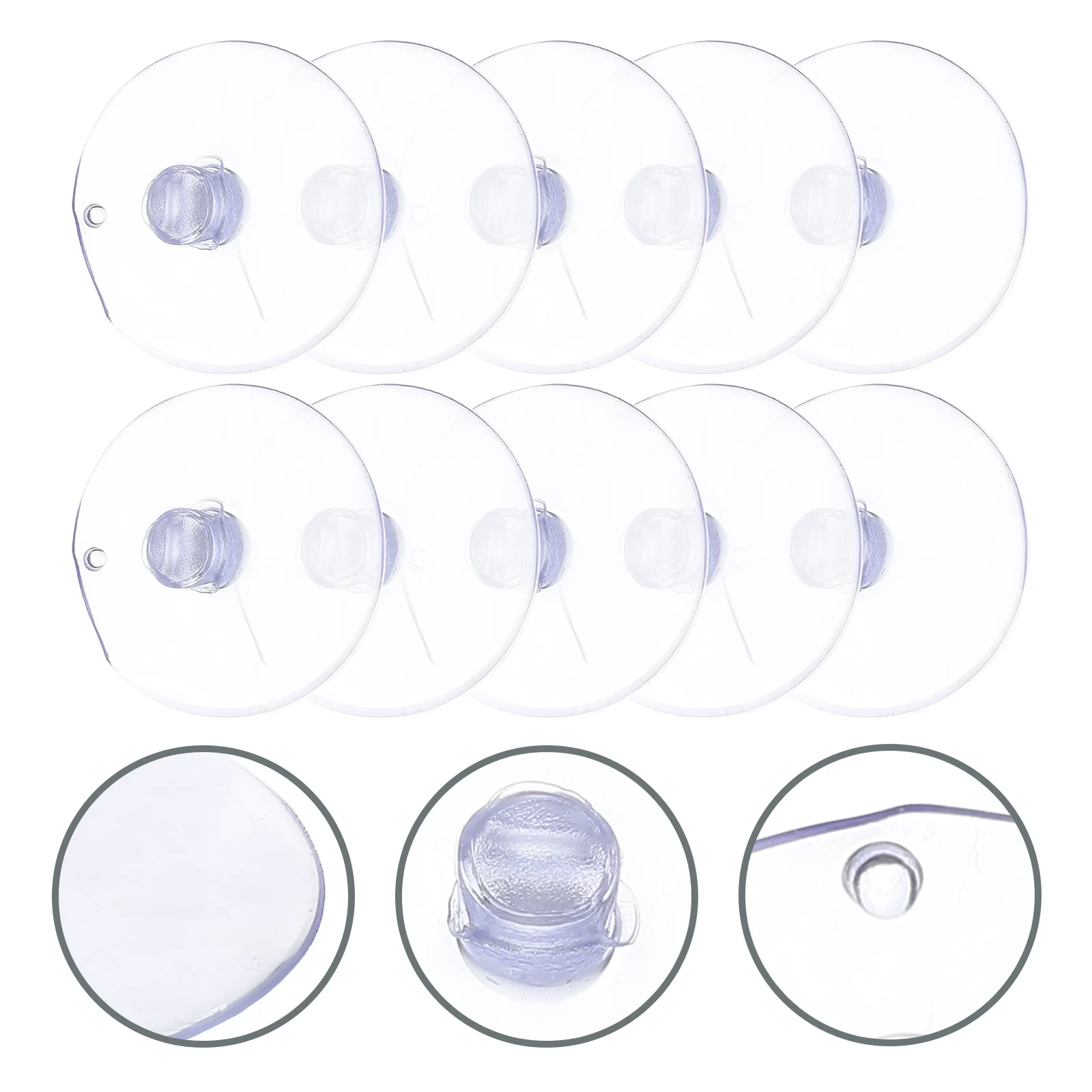 100pcs Suction Cup Pads Without Hook Transparent Pvc Heavy Duty Suction Cups For Glass Wall Hanger Bathroom Kitchen Window Glass
100pcs Suction Cup Pads Without Hook Transparent Pvc Heavy Duty Suction Cups For Glass Wall Hanger Bathroom Kitchen Window Glass