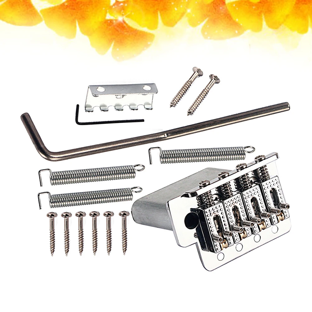 Vintage 4 String Guitar Bridge Saddle Tremolo Replacement Metal Strain Plate Musical Instrument Accessory
Vintage 4 String Guitar Bridge Saddle Tremolo Replacement Metal Strain Plate Musical Instrument Accessory