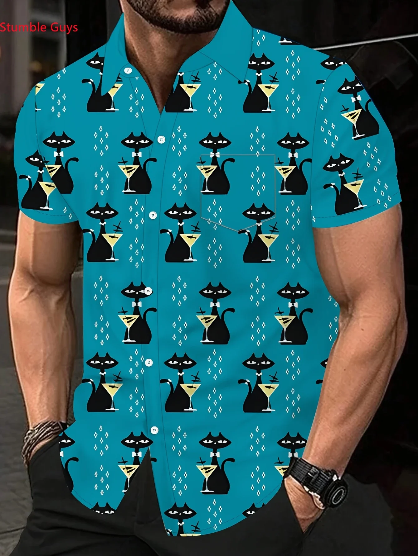 High Street Tropical Hawaiian Shirt For Men Summer Man Short Sleeve Loose Casual Streetwear Fashion Beach Outfits
High Street Tropical Hawaiian Shirt For Men Summer Man Short Sleeve Loose Casual Streetwear Fashion Beach Outfits