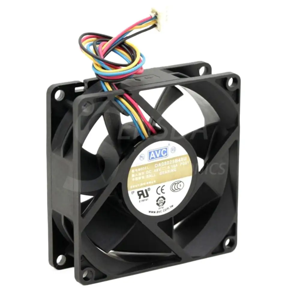Для AVC DA08025B48U P021 80x80x25 мм DC48V 0,14A 4-проводной серверный инвертор промышленный охлаждающий вентилятор с высоким потоком воздуха, надежная производительность
Для AVC DA08025B48U P021 80x80x25 мм DC48V 0,14A 4-проводной серверный инвертор промышленный охлаждающий вентилятор с высоким потоком воздуха, надежная производительность