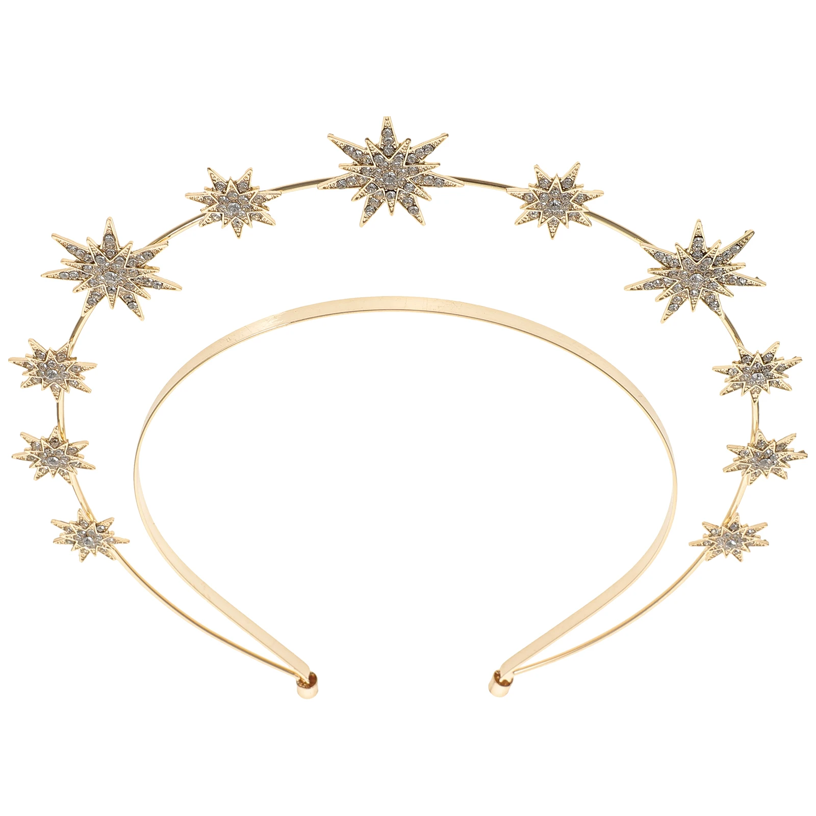 Hexagram Headband Six-pointed Star Women Headdress Lightweight Bridal Hair Hoops Delicate Hairband Goddess Accessories Party
Hexagram Headband Six-pointed Star Women Headdress Lightweight Bridal Hair Hoops Delicate Hairband Goddess Accessories Party