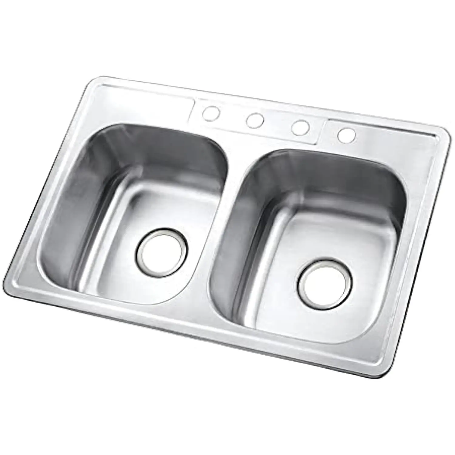 Gourmetier Gktd33227 Кухонная мойка с двойной чашей из нержавеющей стали с автоматическим затемнением, длина 33 на 22 дюйма, высота 7 дюймов, B
Gourmetier Gktd33227 Кухонная мойка с двойной чашей из нержавеющей стали с автоматическим затемнением, длина 33 на 22 дюйма, высота 7 дюймов, B