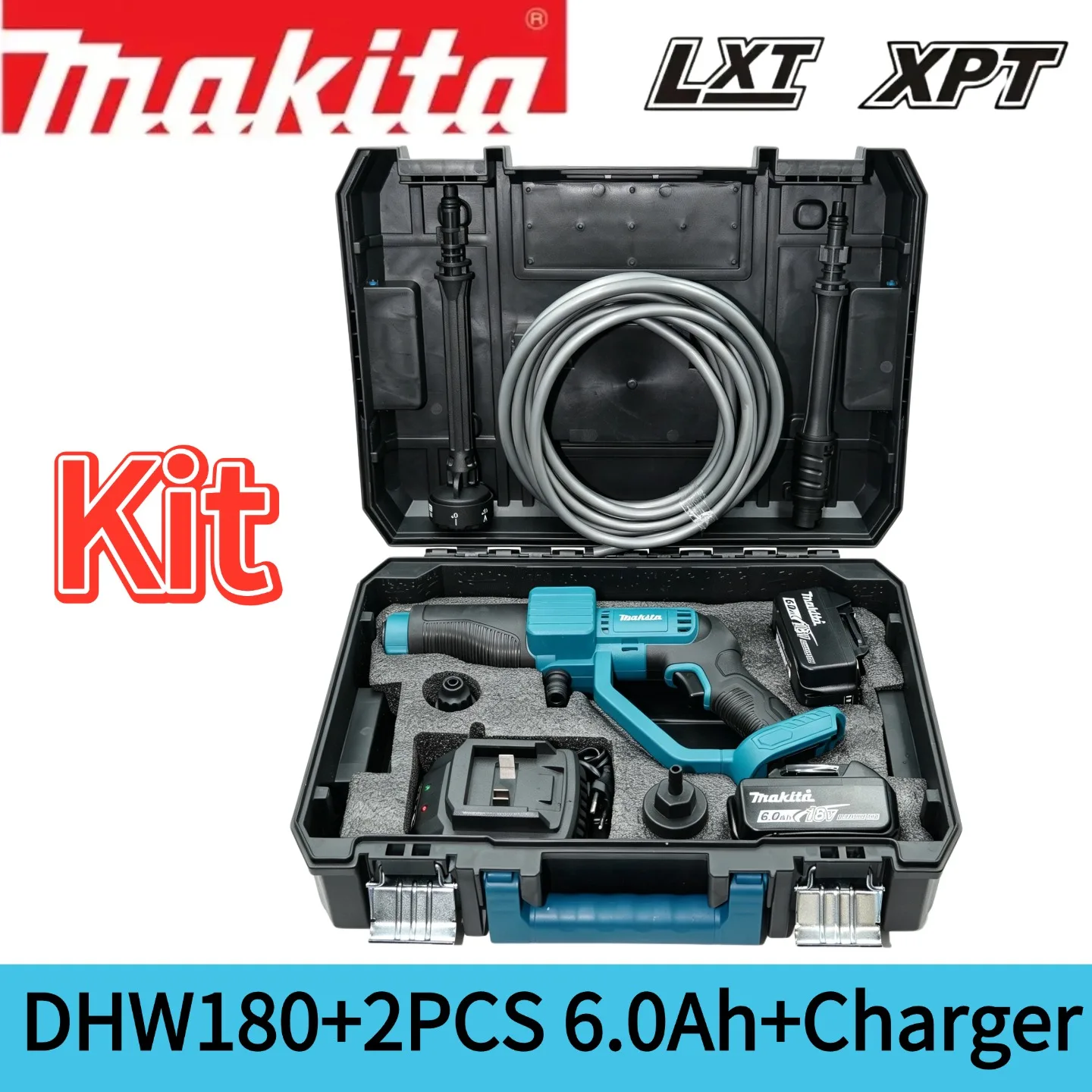 Makita BL1860 Rechargeable Battery 6Ah for Makita 18V Battery Makita DHW180 cleaning machine lithium battery 18V car wash gun
Makita BL1860 Rechargeable Battery 6Ah for Makita 18V Battery Makita DHW180 cleaning machine lithium battery 18V car wash gun