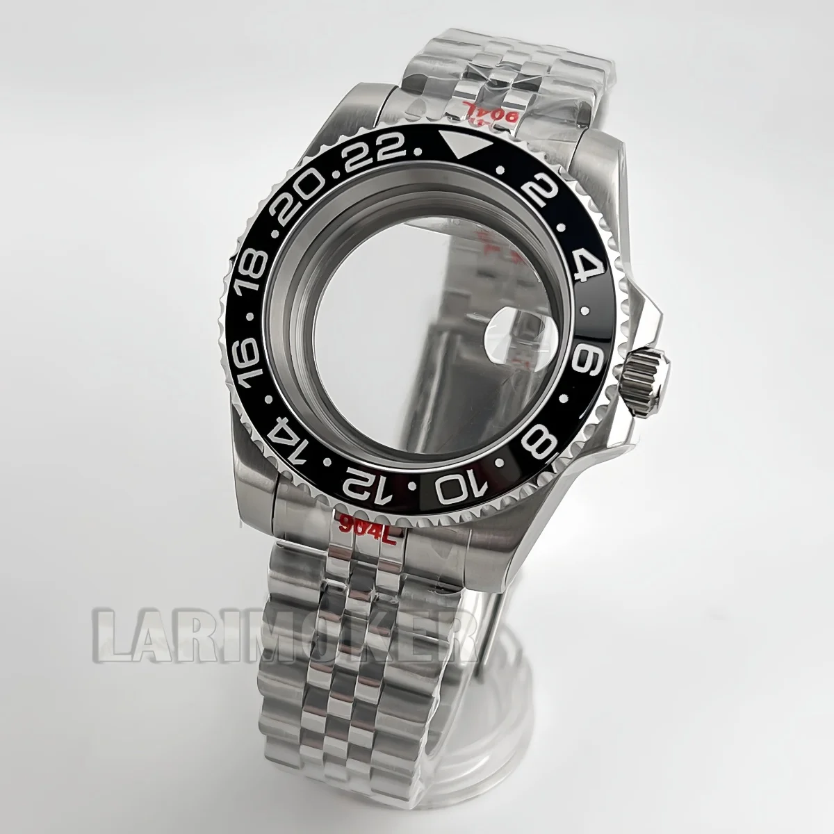 Корпус часов 40 мм, сапфировое стекло, керамический безель, подходит для дайверских часов NH34A, NH35A, NH36, ETA2824, водонепроницаемость 100 м, 120 щелчков по индикации.
Корпус часов 40 мм, сапфировое стекло, керамический безель, подходит для дайверских часов NH34A, NH35A, NH36, ETA2824, водонепроницаемость 100 м, 120 щелчков по индикации.