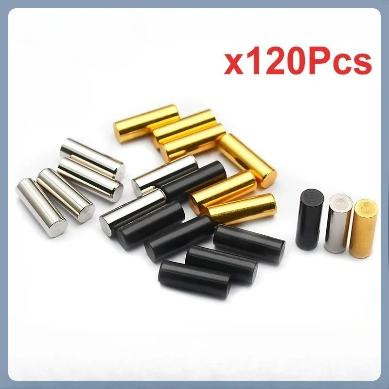 120Pcs Fingerprint Top 5x13/15/17MM Guitar Pickup Polepiece Pole Slug Rods 15mm Length 5mm Diameter Black/Gold/Chrome
120Pcs Fingerprint Top 5x13/15/17MM Guitar Pickup Polepiece Pole Slug Rods 15mm Length 5mm Diameter Black/Gold/Chrome