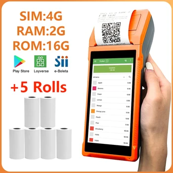 58mm Handheld Portable Printer Support Android WiFi POS Ticket Receipt Printer Barcode PDA Scan Rugged Q3Pro/Q2Pro/Q1 Printer