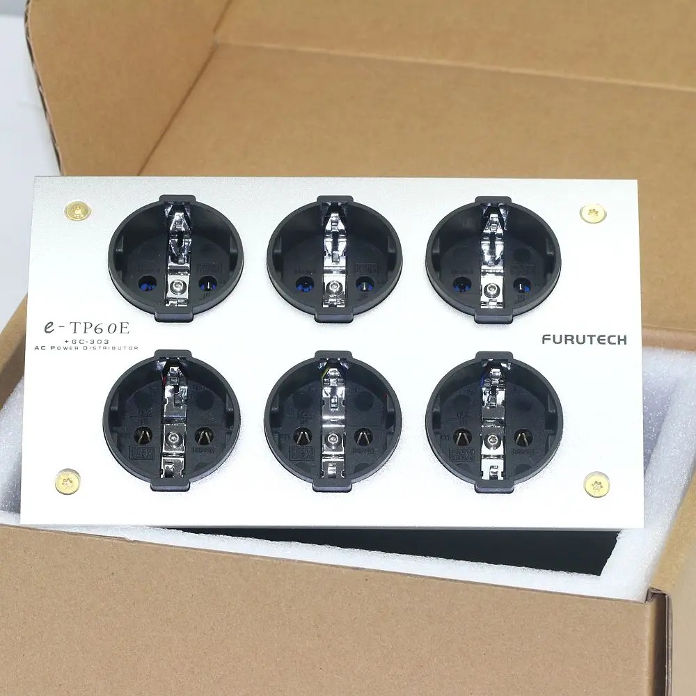 Klassieke Japanse Furutech e-TP60 stekkerdoos met zes standen HiFi audio-aansluiting aluminium filterstekker absorptie mute box
Klassieke Japanse Furutech e-TP60 stekkerdoos met zes standen HiFi audio-aansluiting aluminium filterstekker absorptie mute box
